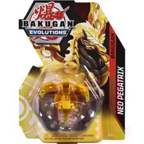 Bakugan evolutions : néo pégatrix avec carte - boule jaune - saison 4 - spin master 20138043