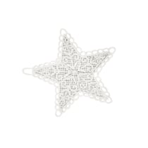 Etoiles en crochet à suspendre 8 cm 4 pièces