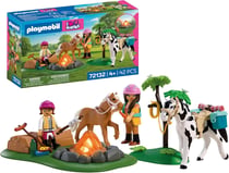 Balade A Cheval Et Feu De Camp - Playmobil