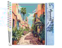 Peinture par Numéro Figured'Art - Ruelle marocaine - Kit de Loisir Créatif DIY Numéro d'Art Complet - 40x50cm sans châssis en bois