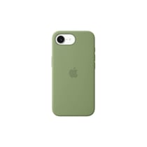 Coque en silicone iPhone 17e avec MagSafe, couleur light foam