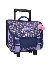 Cartable à roulettes Mybagstory - Rose,Violet - 2 compartiments