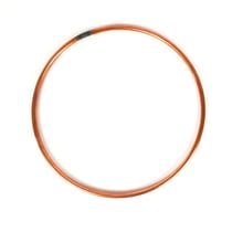 Graine Créative - Armature abat-jour cercle cuivré Diamètre 20 cm
