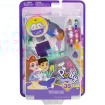 Coffret manchot a la neige polly pocket - mattel - hrd34 - mini univers poupee, animaux