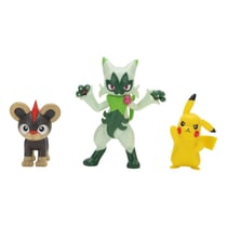 Pokémon Pack de 3 Figurines de Combat