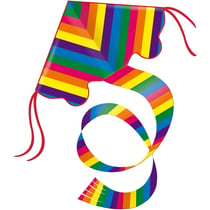 Cerf-volant en polyester Arc-en-ciel - Günther