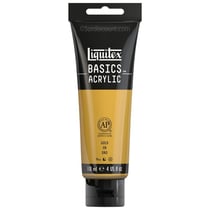 Peinture Acrylique en tube or 118ml - Liquitex Basics