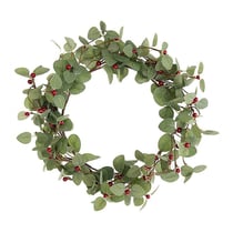 Couronne de baies rouges Ø 25,5 cm