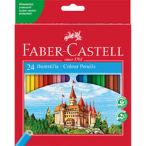 Etui de 24 crayons de couleurs Château Faber-Castell