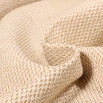 Tissu Canevas Lin coton uni Naturel