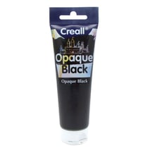 Creall - Peinture noire opaque à gratter 120 ml