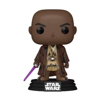 Star Wars: Mandalorian & Grogu - Figurine POP! Mace Windu Retro 9 cm