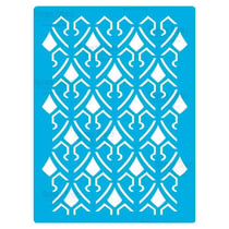 Pochoir plastique souple réutilisable 18,5 x 14,5 cm Fabrika Decoru DECORATION 341