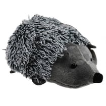 Peluche hérisson gris 20 cm - doudou animal de la foret
