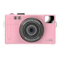 Appareil Photo Numérique 24MP HD Vidéo 1080P Zoom 16X Écran 3 Pouces Cadeau Idéal Rose 2 YONIS