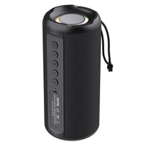 Enceinte Bluetooth Portable Sans Fil Lumineuse Autonomie 6-8H Version 5.0 2000mAh Noir YONIS