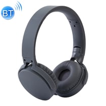 Casque Bluetooth sans Fil Pliable Son Stéréo Mains Libres Entrée Jack Gris YONIS