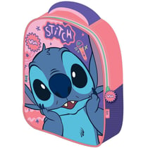 Sac à dos Stitch Rose 31 CM - Maternelle
