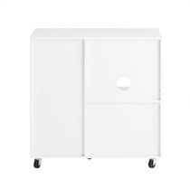 SoBuy ASK09-W Caisson de Bureau à roulettes