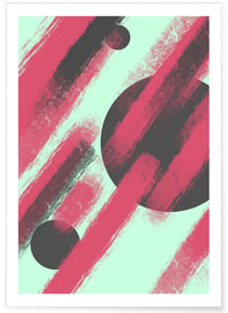 Affiche Abstract Color 3 | A3 : 29,7x42cm