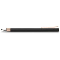 Stylo-plume FABER-CASTELL NEO Slim métal - Noir Or Rose - Pointe Extra Fine