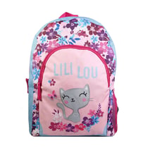Sac à dos 37 cm avec poche Lili Lou Rose – BAGTROTTER