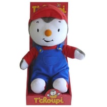 Peluche t'choupi avec casquette 30 cm - jemini - peluche 1er age