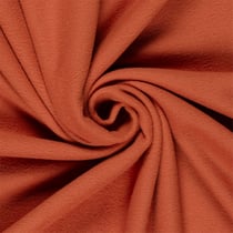 Tissu Polaire tout doux uni Brique