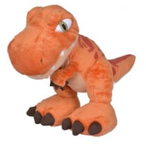 Peluche dinosaure t-rex brun 26 cm - jurassic world - dino tyrannosaure - doudou licence