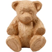 Ours, H : 18 cm, L : 15 cm, 1 pièce