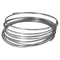 Fil aluminium, très malléable, 2mm ø, platine, 2m