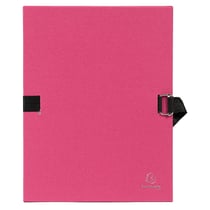 Chemise dos extensible papier - 24x32cm - Bordeaux - x 10 - Exacompta
