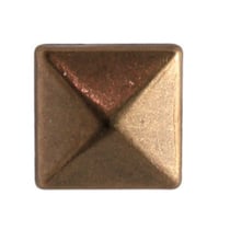 Ki-Sign - Clou Carré thermocollant 6/8/10mm Cuivré 66 pièces