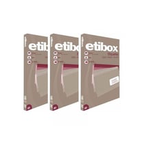 Lot de 3 boîtes 100 étiquettes n°1 Etibox Apli 119760