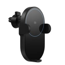 Xiaomi Chargeur Voiture sans fil Qi Mi 20W avec Support Grille et Bras Motorisés Noir