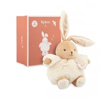 Patapouf musical Lapin creme – 17 cm - Kaloo - Rose