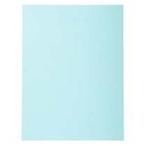 Paquet de 50 chemises Forever® 170 100% recyclé - 24x32cm - Bleu clair - x 10 - Exacompta