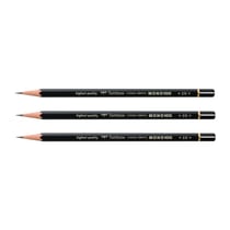 Crayon graphite TOMBOW MONO 100 - Lot de 3 - Dureté 2H