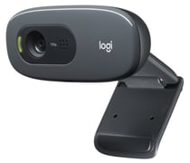 Webcam LOGITECH C270 - Noir - 1,2 MP - Résolution vidéo 1280 x 960 pixels