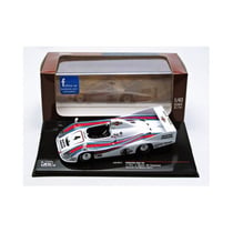 Voiture Miniature de Collection - IXO 1/43 - PORSCHE 936 - Blanc / Rouge / Blue - Winner Le Mans 1977