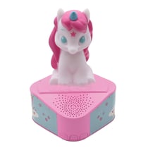 Enceinte Bluetooth avec figurine lumineuse Licorne