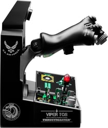 THRUSTMASTER Viper TQS Mission Pack Thrustmaster pour PC, Manette des gaz en métal, Manette et Panneau de commandes inclus, Précision Hall Effect, 64 boutons d'action, 6 axes, sous licence officielle U.S. Air Force)