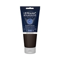 Peinture acrylique - Brun van dyck - 111 - Fine - Lefranc Bourgeois - Tube 200ml