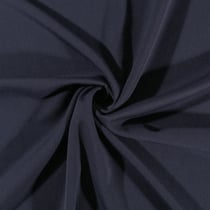 Tissu Gabardine de viscose uni Bleu marine