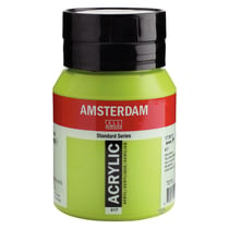 Peinture Acrylique - Vert jaunâtre - 617 - Amsterdam - Pot de 500ml