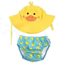 Maillot et Chapeau Canard (6-12M)