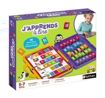 J'apprends a lire 5-7 ans 90 jetons lettres - nathan - 31074 - jeu educatif lecture, mots