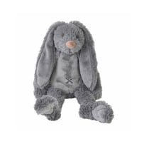 Peluche Lapin Richie gris 28 cm - Happy Horse