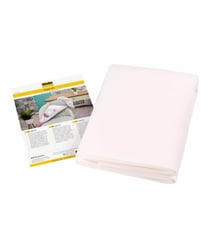 Entoilage volumineux en mousse thermocollante laminée - 70 x 100 cm - VLIESELINE Blanc