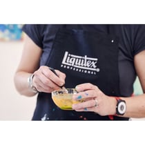 Tablier de peinture - Adulte - Noir - Taille unique - Réglable - Liquitex